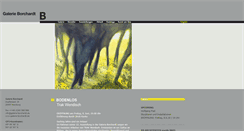 Desktop Screenshot of galerie-borchardt.de